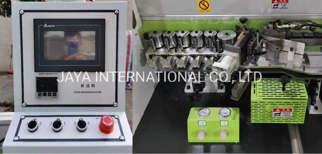 ZICAR MF50F Automatic PVC Edge Banding Machine Corner Rounding